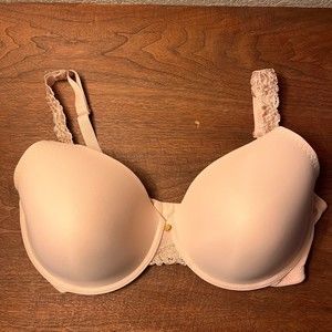 Natori Pink Lightly Padded Push Up T-Shirt Bra 34DDD